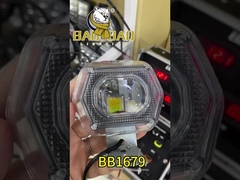 روشنایی پوشه چند رنگی فلش موتورسیکلت قطعات چراغ LED