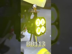 سبک مربع 4D سفید روشن نور ضد آب موتورکل LED چراغ جلو