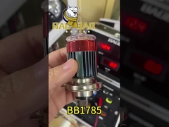 H4 BA20D سیاه پوشه 80 ولت لامپ جلو موتورسیکلت جهانی LED