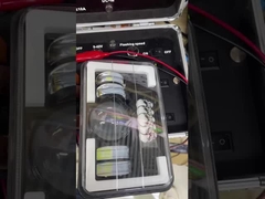 پلاستيك آلومينيوم 5 اينچ جمجمه سفيد زرد چراغ هاي جلو اتومبيل ال اي دي Moto Spotlight