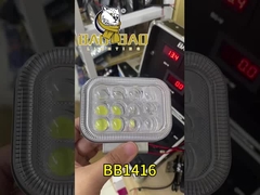 RGB 12V پلاستیک قرمز آبی فلش رانندگی LED چراغ برای موتورسیکلت اصلاح شده
