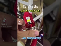 H4 فلزی سفید زرد دو رنگ 2 صورت با کویل موتورسیکلت لامپ ال ای دی