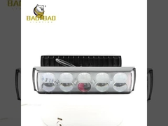 چراغ هشدار قرمز آبی فلزی لامپ جلو فلزی برای چراغ مه موتورسیکلت