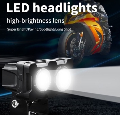 فلاش سفيد زرد 36W چراغ های رانندگی موتورسیکلت LED