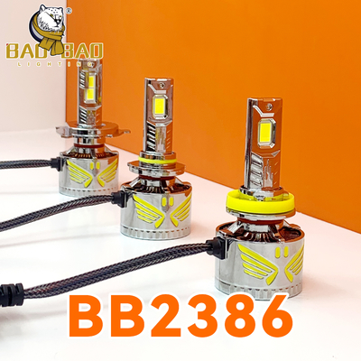 چراغ جلو فلزی فلزی LED ضد آب H4 H7 H11 9006 9005 چراغ جلو LED برای ماشین
