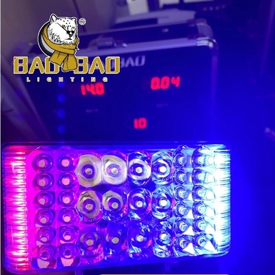 36 لامپ آهن پشت سفید قرمز آبی فلش پلیس نور چراغ های جلو LED برای CG برای HAOJUE